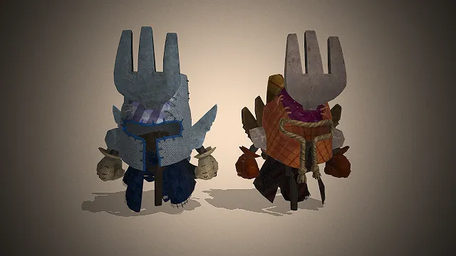 布艺材质  刀叉配饰  奇幻风格  玩偶模型