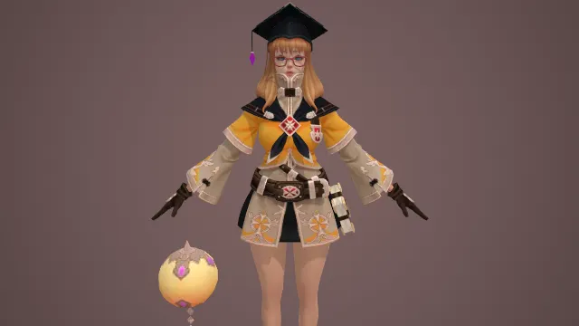 人物 角色 模型 pbr