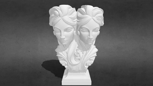 十二星座系列 双子座女士 双子stl.stl
