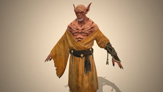 黑神话  戒刀僧  角色  人物建模  游戏