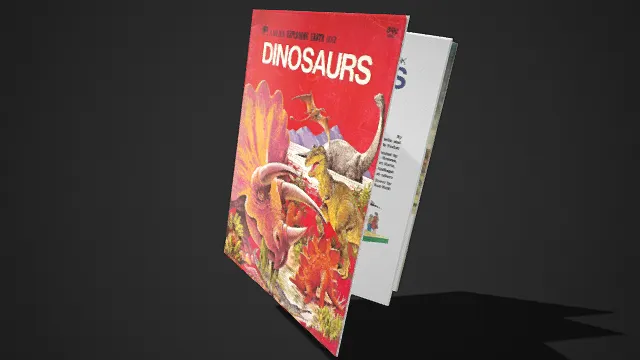 恐龙  科普书  探索地球系列  儿童读物  插画  复古