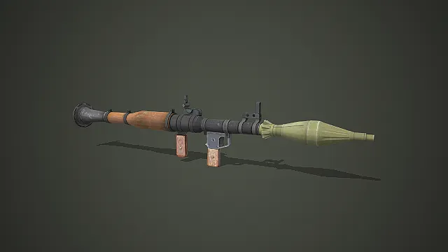 火箭筒  反装甲武器  冷战军工装备  做旧磨损