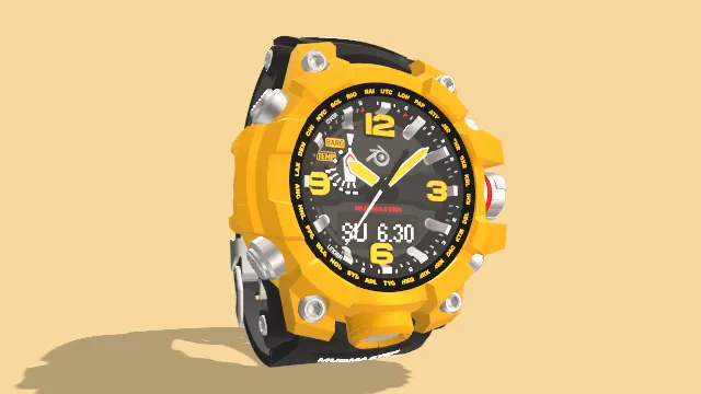 机械手表计时器腕表模型道具