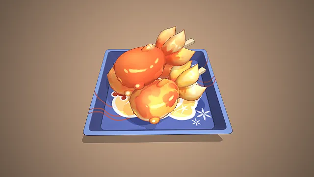 金鱼糖  日式和菓子  治愈系甜点  和风美食