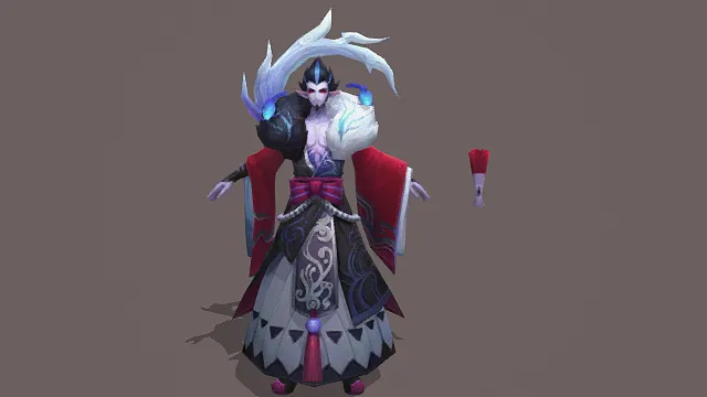 《阴阳师》荒川之主-觉醒形态 角色模型