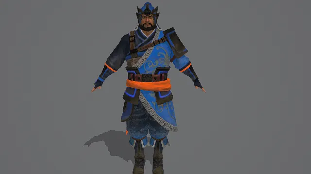 靛蓝悍将·威严型阵营宿将套装