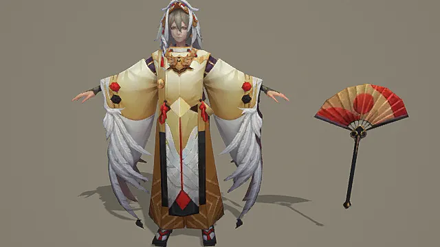 大天狗-天羽羽斩 角色模型