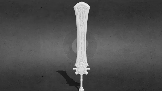 重生符文剑 stl.stl