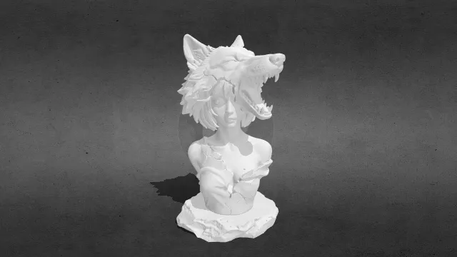 狼与少女stl.stl