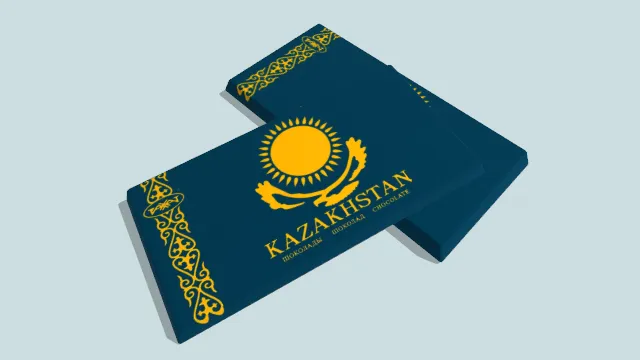 一个品牌的巧克力棒甜品零食