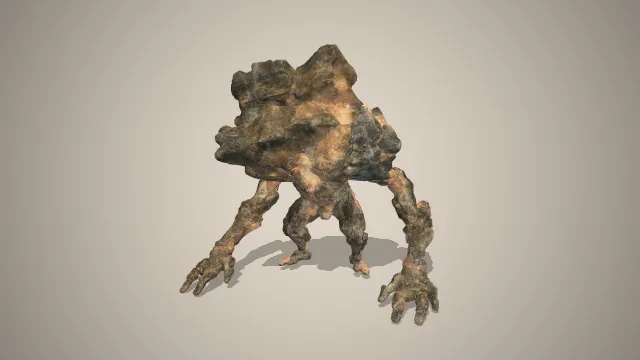 黑神话  石先锋  游戏模型  妖怪  建模