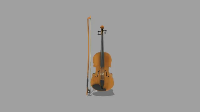 小提琴 音乐 工具 写实