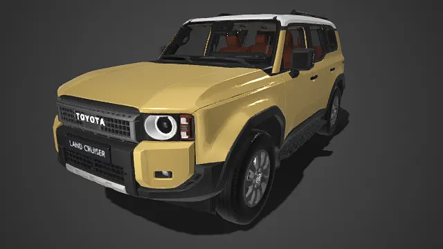 丰田兰德酷路泽  硬派越野   SUV  复古  行李架  硬朗方正  时尚感