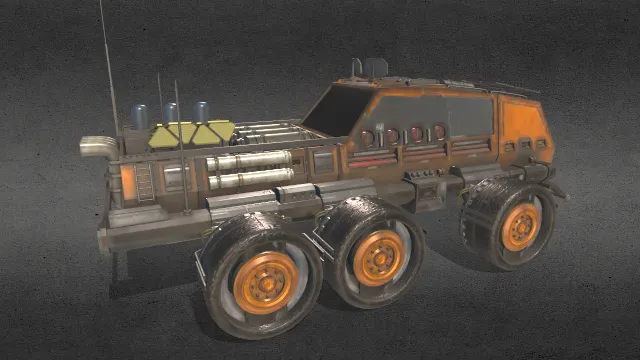 火星探测器汽车越野车