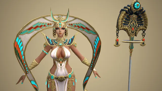 次世代高精度人物模型Cleopatra (v1.0)