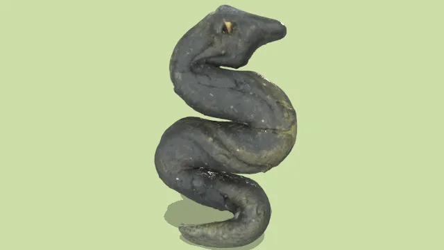 占卜蛇石头制品摆件道具
