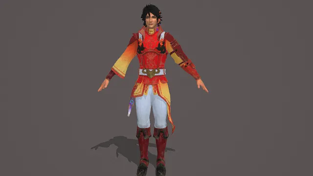 赤焰英将・烈阳型阵营猛将套装