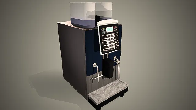 现代咖啡机  家具  写实家用电器3d模型