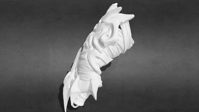 手部护手和绷带obj.obj