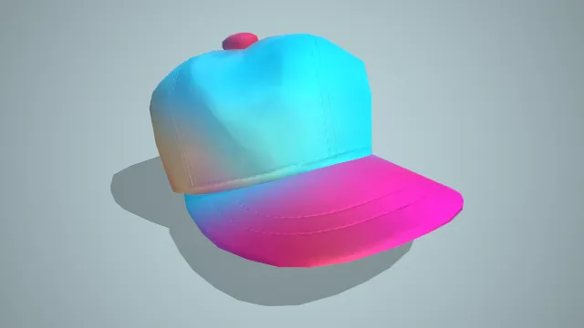 彩色鸭舌帽服饰