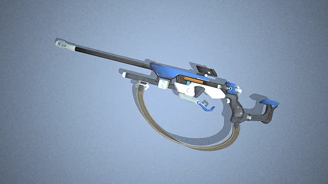 科幻狙击枪  高精度枪械  未来武器  战术握把