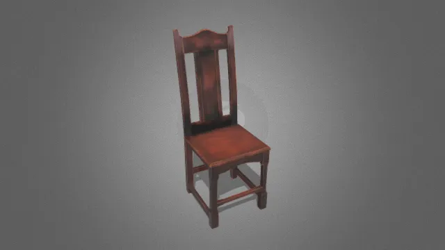 写实 家具 木制椅子 仿古椅子