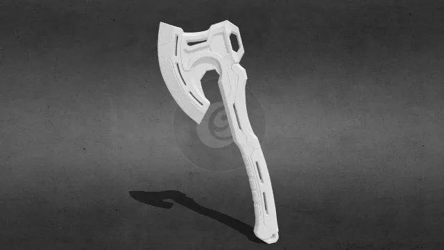 星轨审判战斧stl.stl