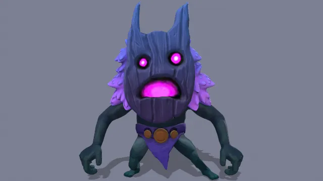 灵魂之仆游戏角色木头动画