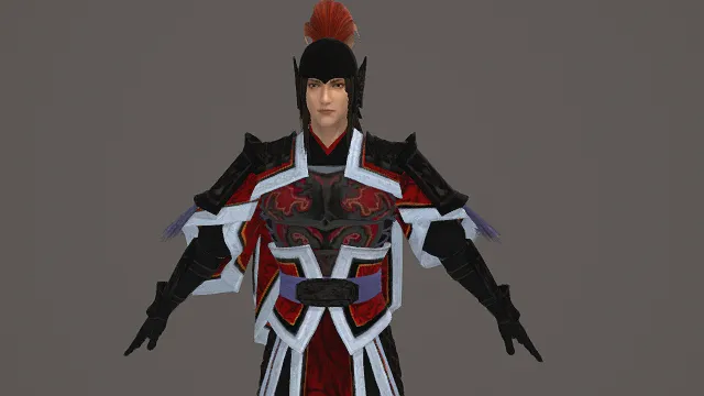 赤焰军侯・威重型阵营统领套装