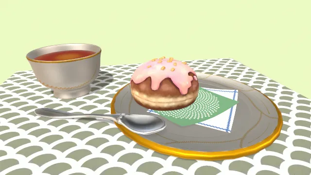 波兰的茶点时间甜点食物饮品面包