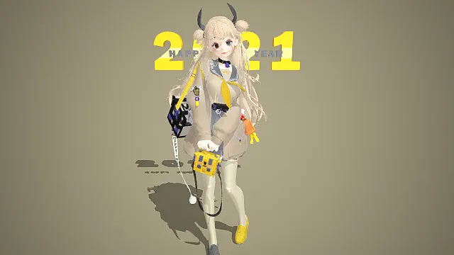 处女哞（2021） 3D模型
