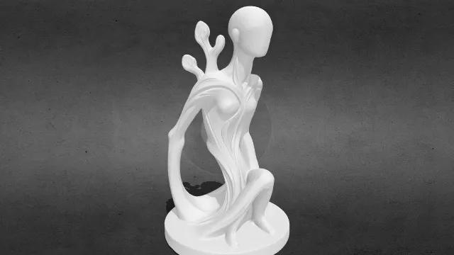 现代抽象艺术stl.stl