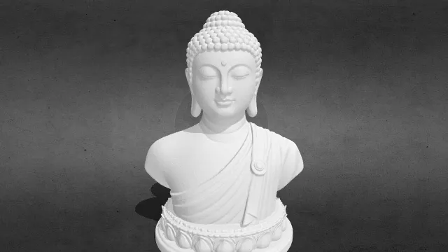 佛陀半身像 24 stl.stl