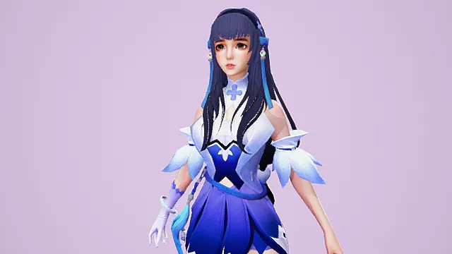 幻纱之灵   归虚梦演    游戏角色模型