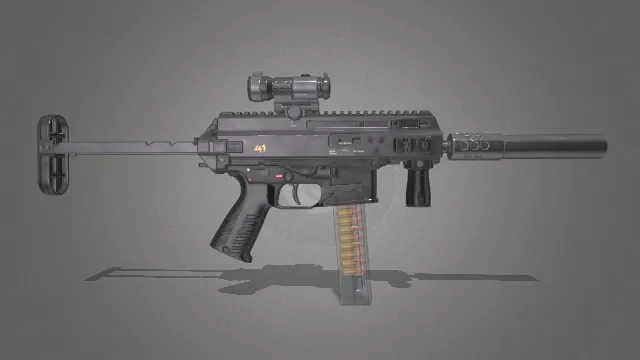 军事装备武器机关枪道具