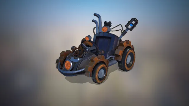 蒸汽朋克卡丁车