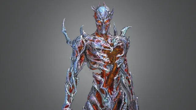 人类重建骨骼游戏角色人物怪物模型