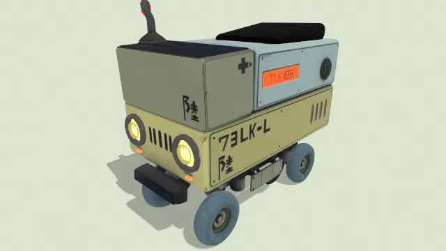 未来科技创作工具汽车模型动画