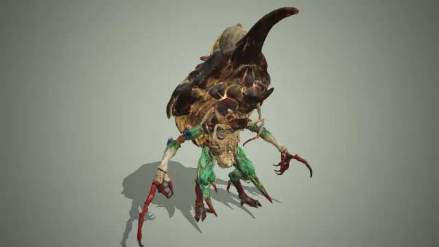 黑神话  蝜蝂  游戏建模  妖怪  角色