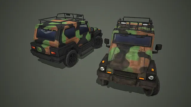 ZET JEEP COUPE   法国迷彩汽车