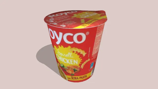 royco速食浓汤红色圆桶包装