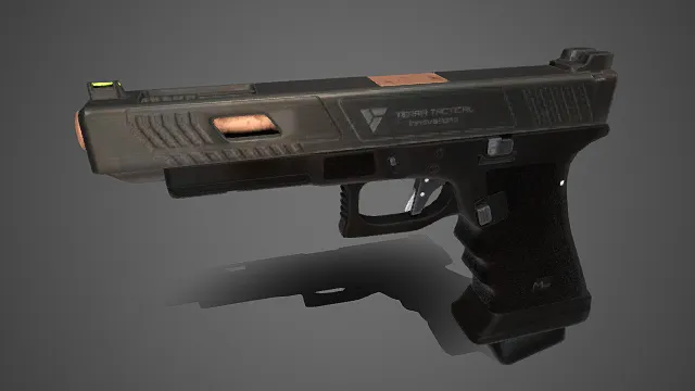 战术手枪  Terra Tactical  黑色  定制装备  武器  军用