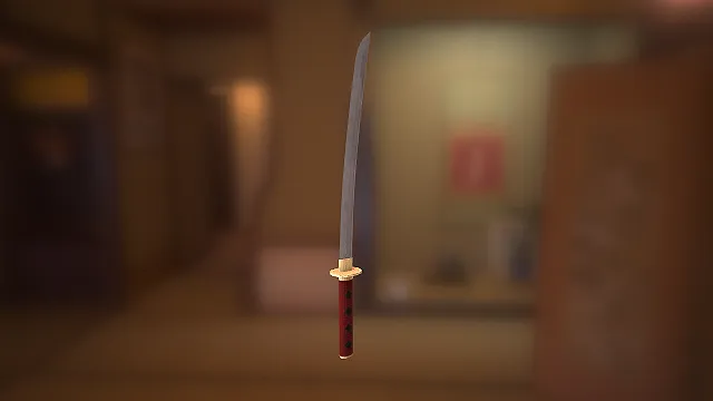 日式短刀  近战武器  武士风格  传统冷兵器