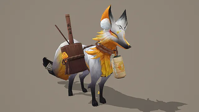 玉藻前契约兽-烬夜韶阁 皮肤