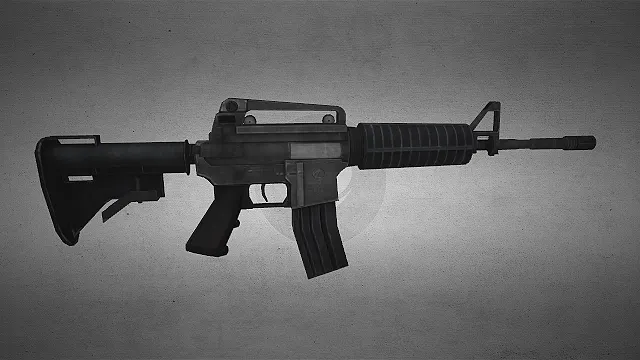 写实风格  M4A1步枪  战术武器  军事装备
