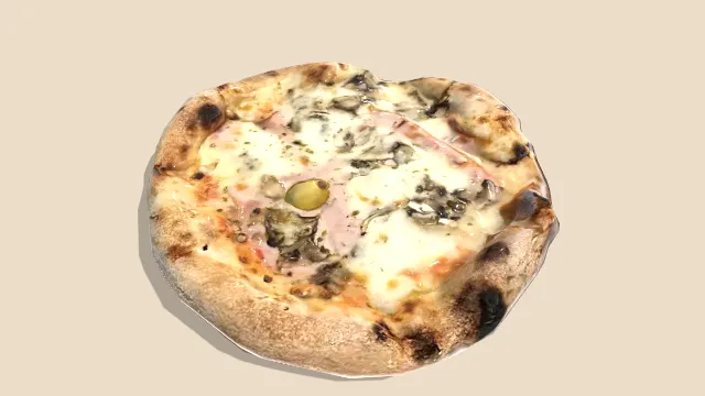 小披萨食物果蔬肉类