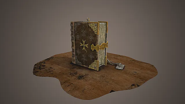 神圣秘典风格锁缚法典模型