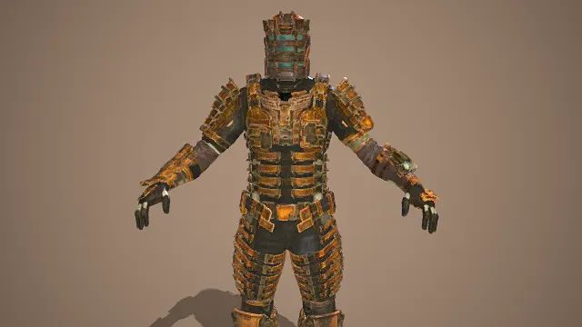 《死亡空间》艾萨克·克拉克 动力装甲3D模型