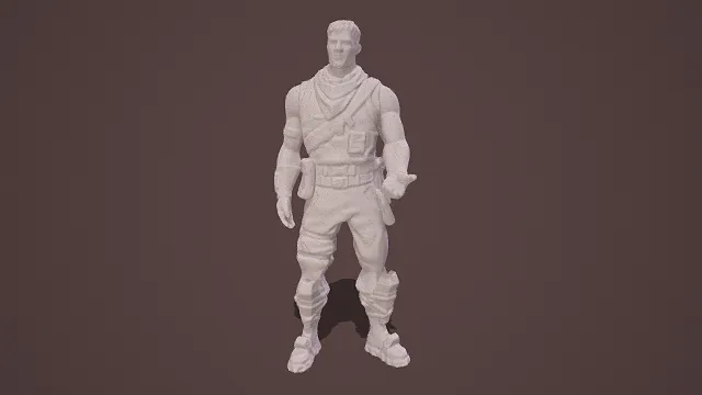 3D写实风格探险者角色模型，创意设计（3D角色、写实风格、硬朗写实，角色探险主题，角色元素）
