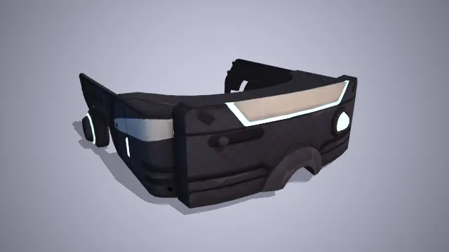 黑色护目镜  眼镜  机器  设备  赛博朋克